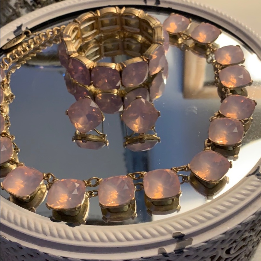 Plunder necklace, bracelet and earrings